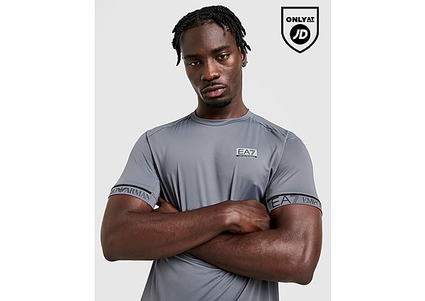 EA7 Emporio Armani Tape Sleeve Poly T-Shirt