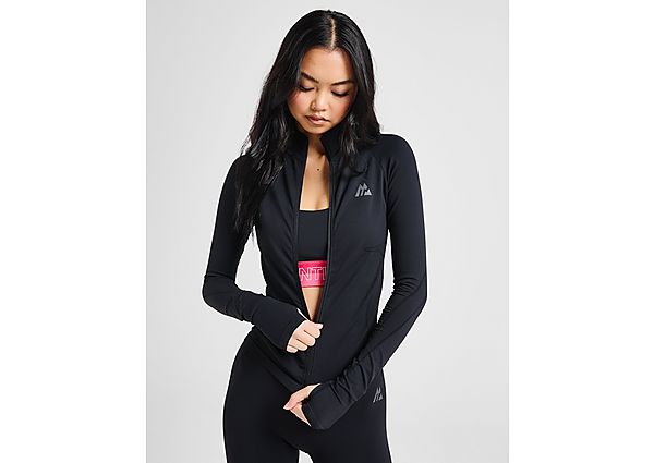 MONTIREX Evolve Seamless Full Zip Top black