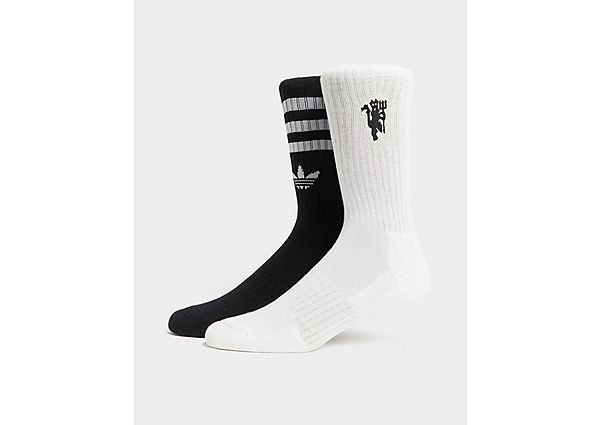 adidas Originals 2-Pack Manchester United FC Crew Socks
