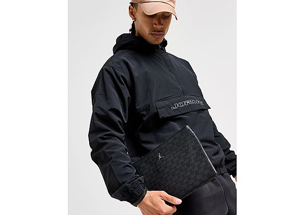 Jordan Monogram Pouch Bag Black