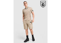 EA7 Emporio Armani Badge Woven Cargo Shorts brown