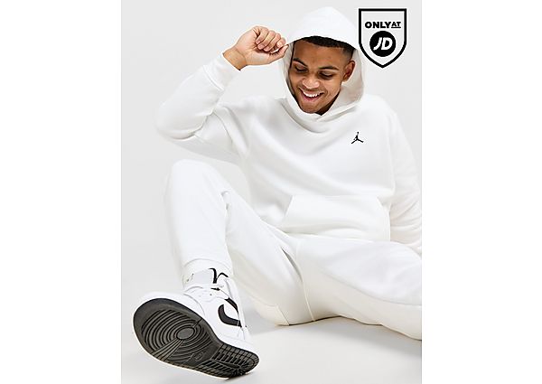 Jordan Brooklyn Fleece Hoodie White