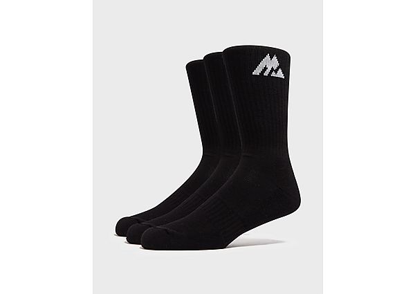 MONTIREX 3Pack Crew Socks Black