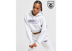 Hoodrich Jade Crop Hoodie Grey