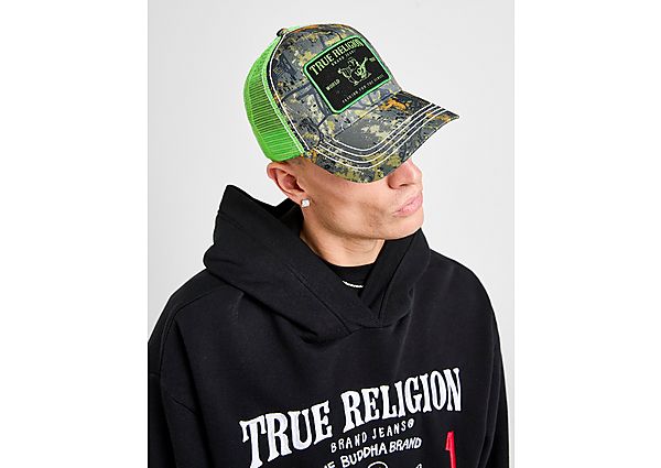 True Religion Buddha Trucker Cap