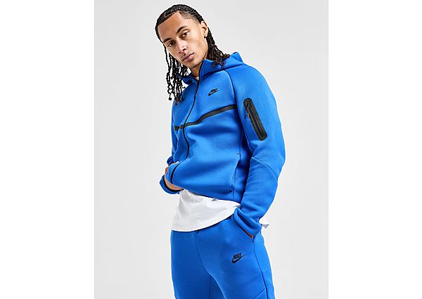 Nike Tech Fleece Full Zip Hoodie Blue