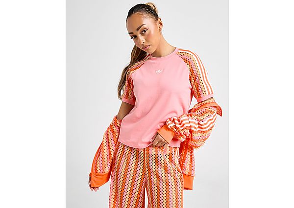 adidas Originals 3-Stripes Crochet Cali T-Shirt