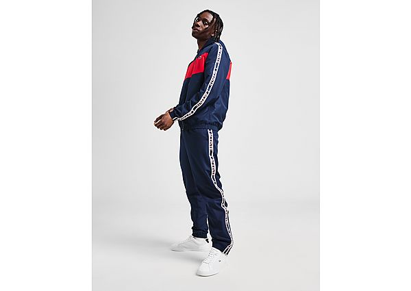 Lacoste Panel Track Pants Blue