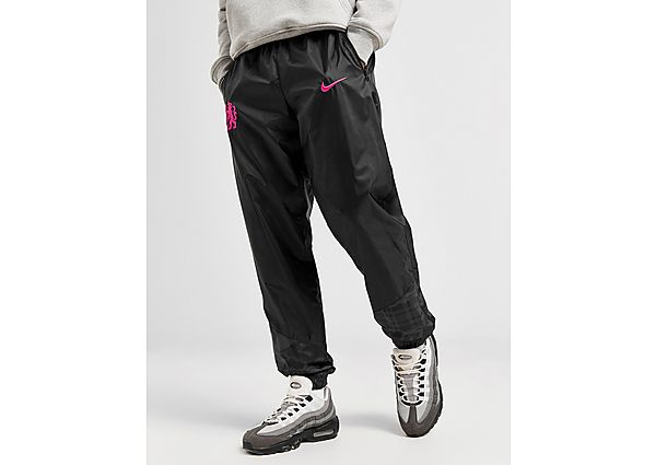 Nike Chelsea FC Windrunner Track Pants Black/Pink Prime