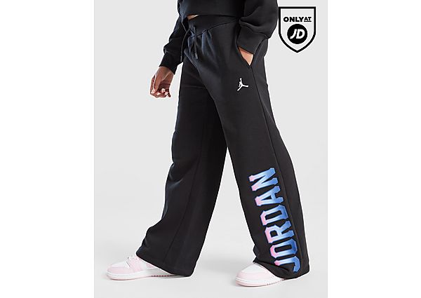 Jordan Girls\' Fade Wide Leg Joggers Junior