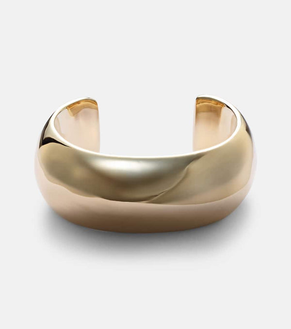 Jennifer Fisher Globe Small 10kt gold-plated cuff bracelet