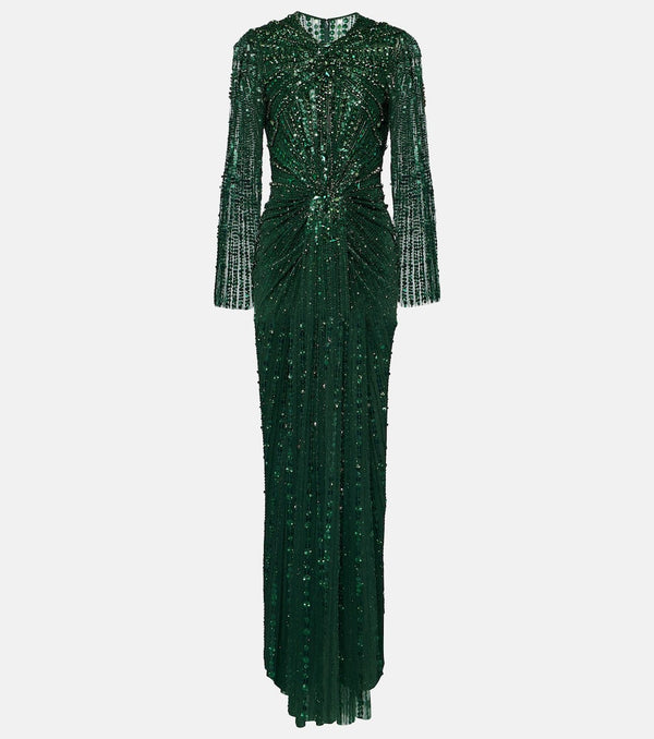 Jenny Packham Anja sequined gown