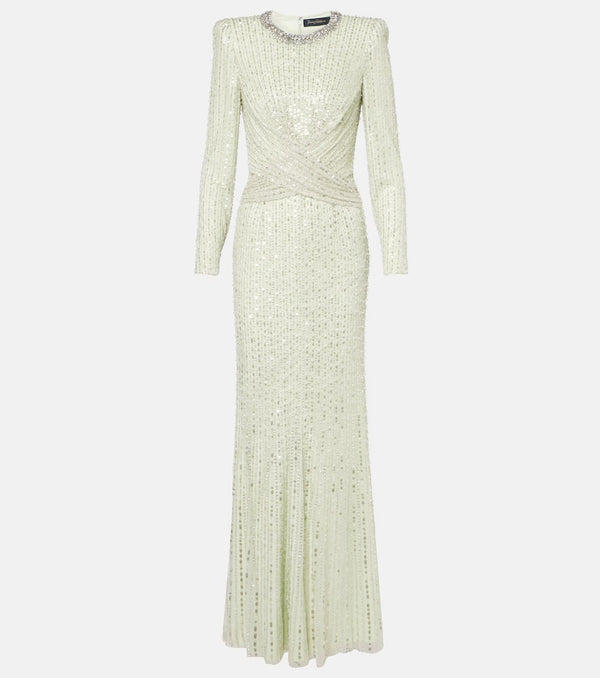 Jenny Packham Macelline sequined gown