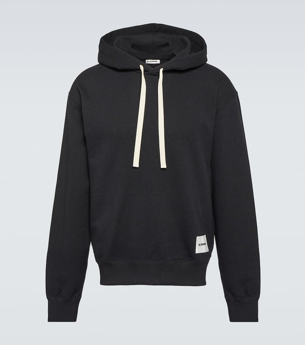 Jil Sander Cotton jersey hoodie