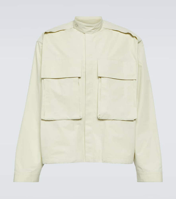 Jil Sander Oversized cotton jacket