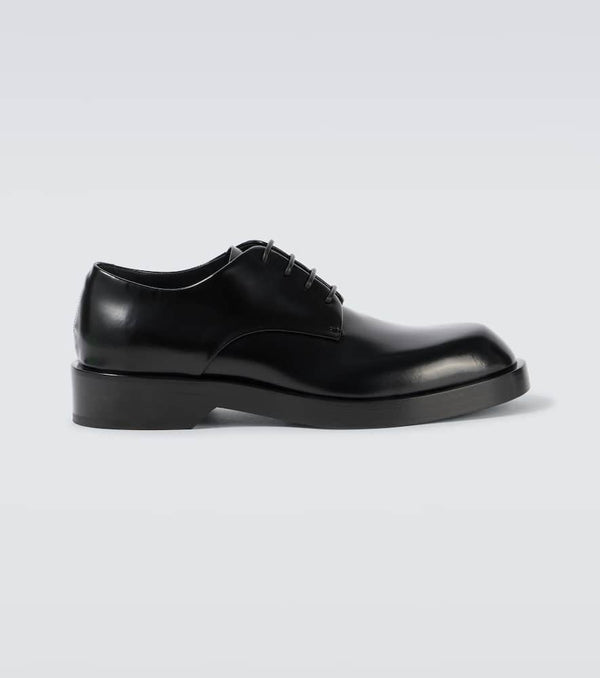 Jil Sander Polished leather Derby shoes