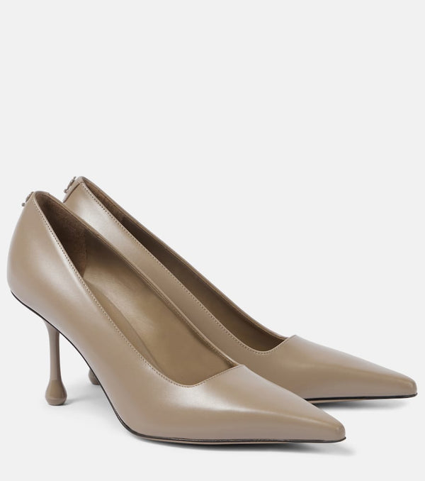 Jimmy Choo Ixia 80 leather pumps