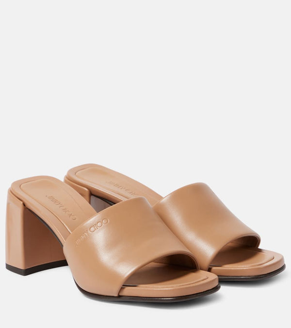 Jimmy Choo Lena 70 leather mules