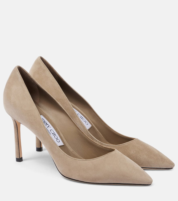 Jimmy Choo Romy 85 suede pumps