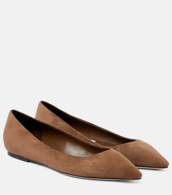 Jimmy Choo Romy suede ballet flats