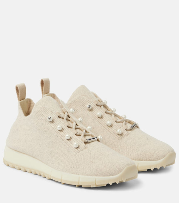 Jimmy Choo Veles knitted sneakers