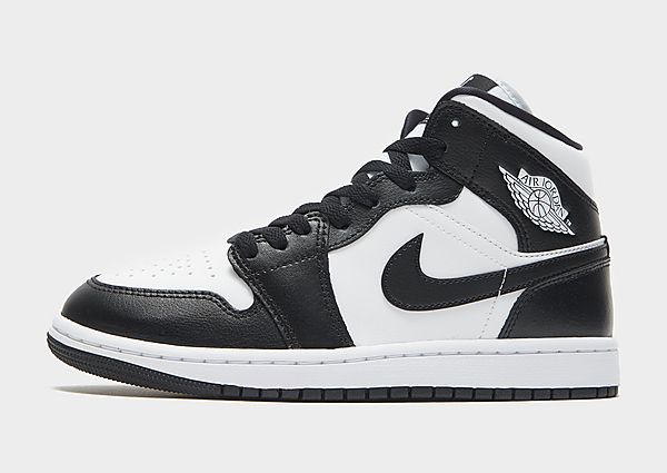 Jordan Air 1 Mid White/White/Black