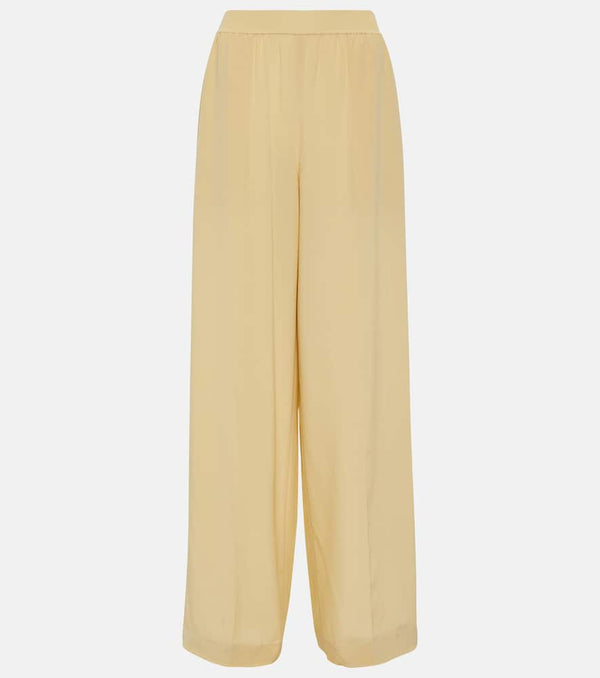 Joseph Hulin silk crêpe wide-leg pants