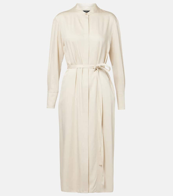 Joseph Rosan belted midi dress