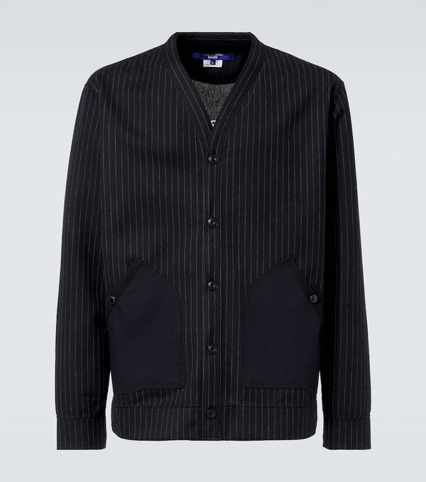 Junya Watanabe Striped wool-blend cardigan