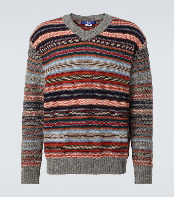 Junya Watanabe Striped wool sweater