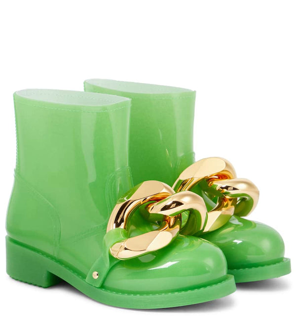 JW Anderson Chain-detail rubber boots