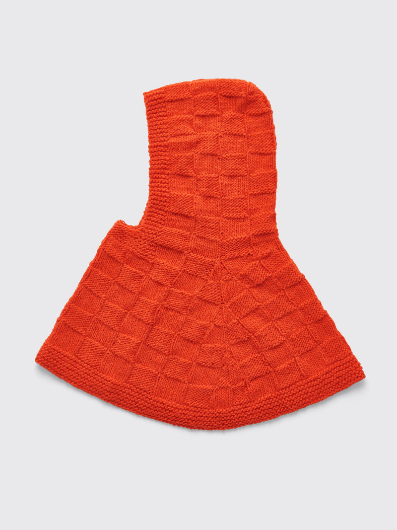 Kiko Kostadinov Agathon Crochet Balaclava Wool Flame