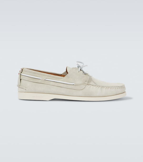 Kiton Leather boat shoes