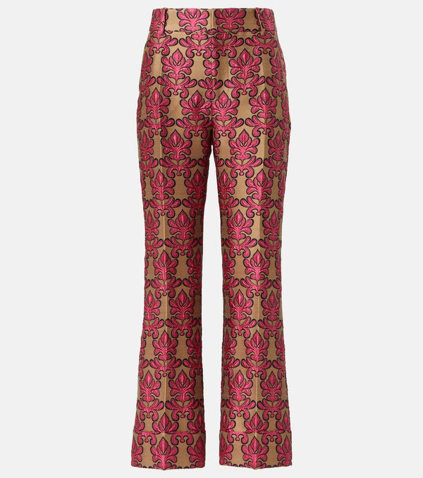 La DoubleJ Hendrix Herald jacquard straight pants