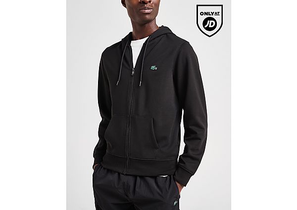 Lacoste Core Full Zip Hoodie  Black