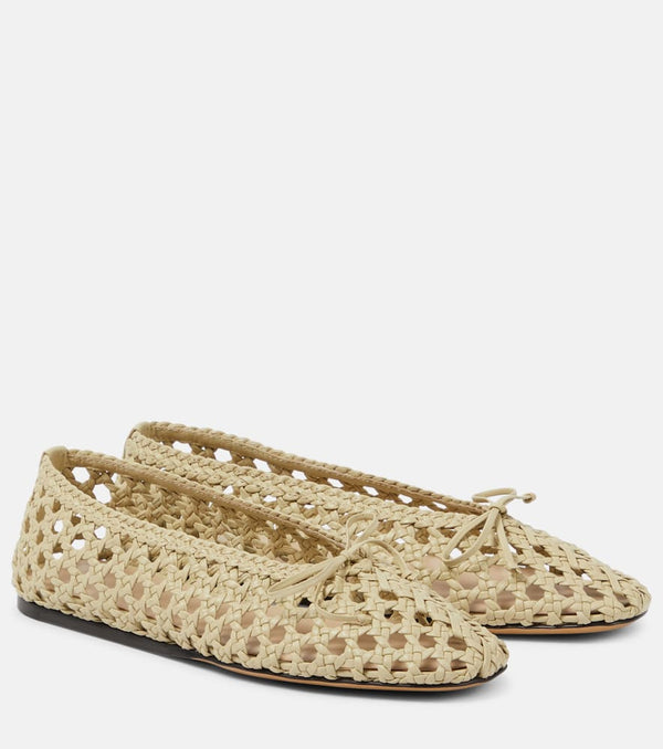 Le Monde Béryl Regency woven leather ballet flats