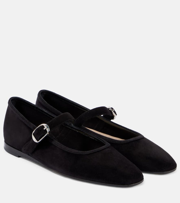 Le Monde Béryl Suede Mary Jane flats