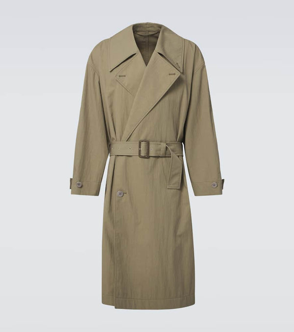 Lemaire Tibetan cotton-blend trench coat