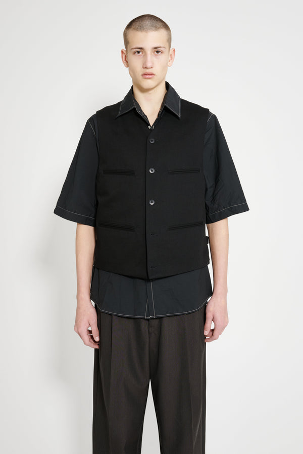 Lemaire Waistcoat Black