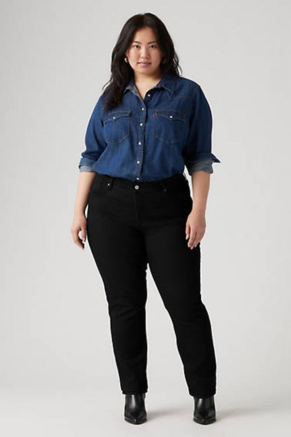 Levi's 314 Shaping Straight Jeans Black