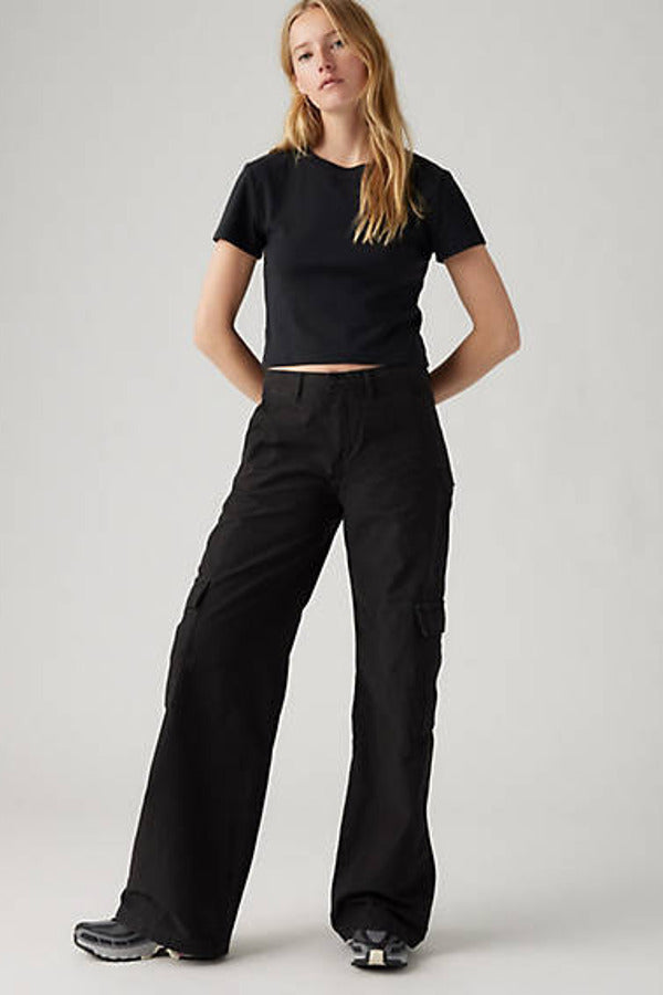 Levi's Baggy Cargo Pants Black