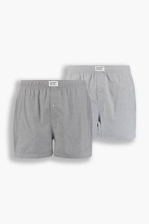 Levi's Basic Boxer Brief 2 Pack Grey