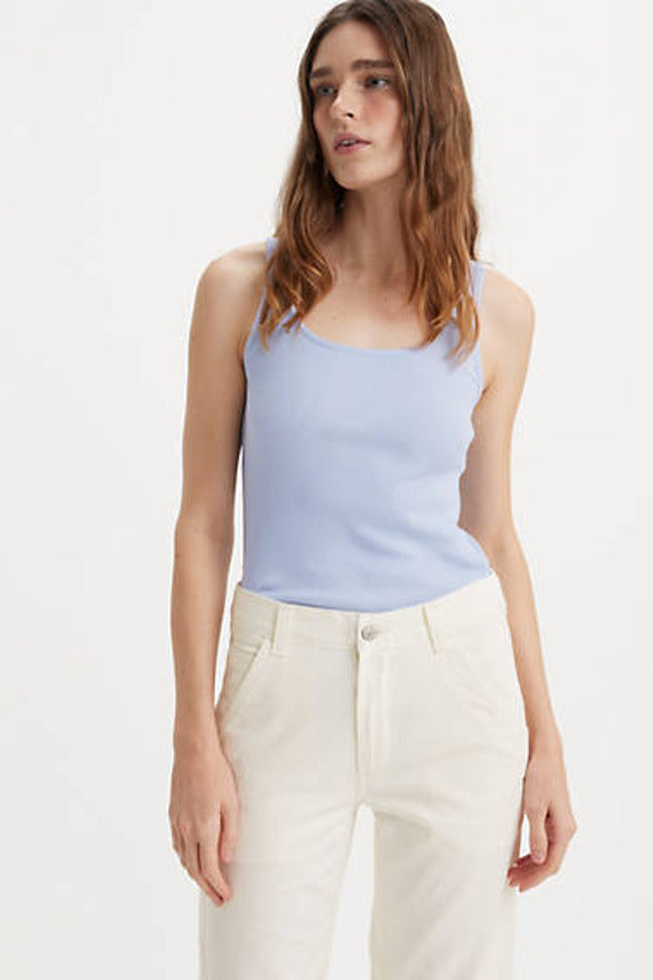 Levi's Essential Rib Tank Top Blue