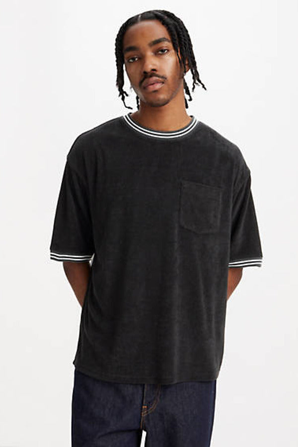 Levi's Half Sleeve Pocket Tee Black