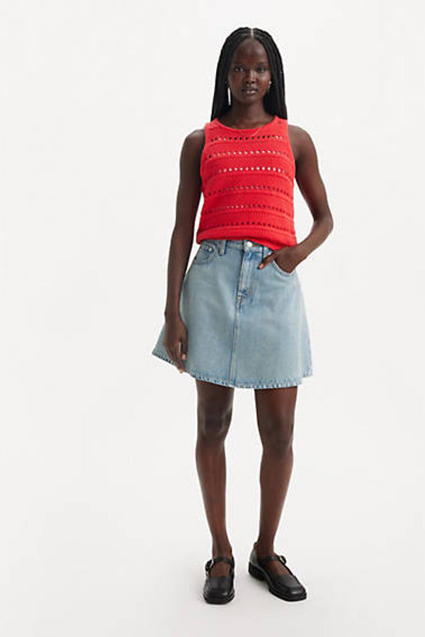 Levi's Mini Flounce Skirt Blue