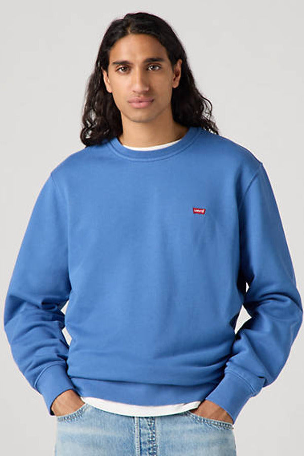 Levi's Original Housemark Crewneck Sweatshirt Blue