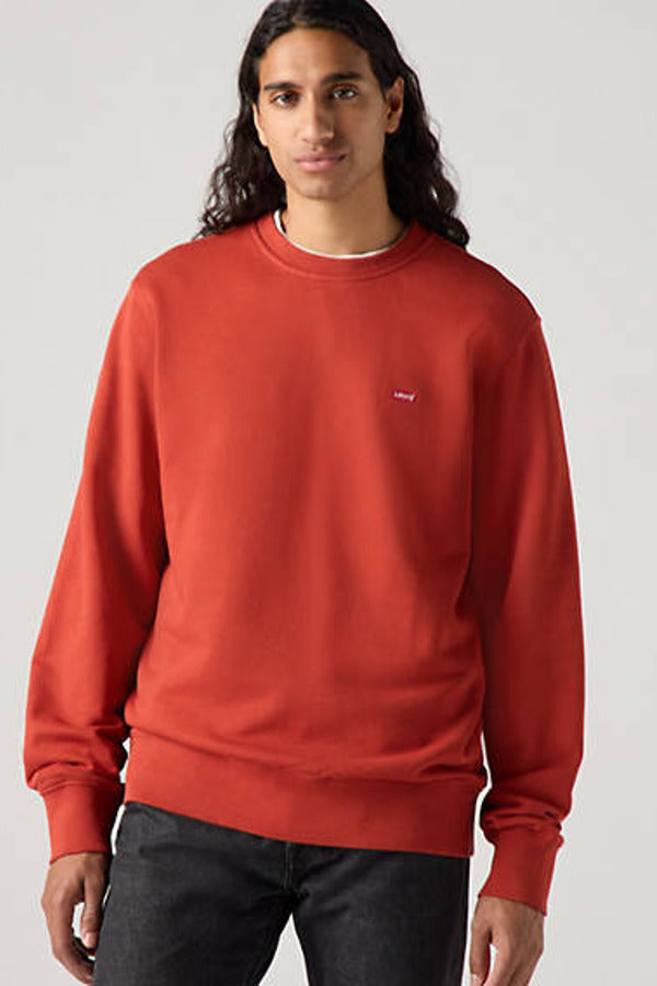 Levi's Original Housemark Crewneck Sweatshirt Red