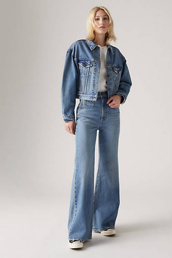 Levi's Ribcage Bell Jeans Blue