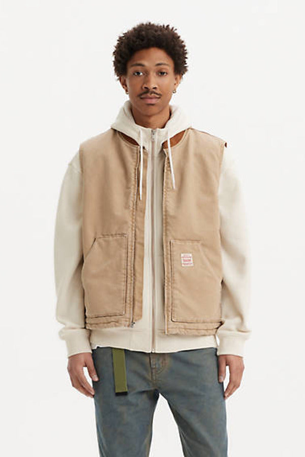 Levi's Sansome Vest - Beige / Tiger'S Eye