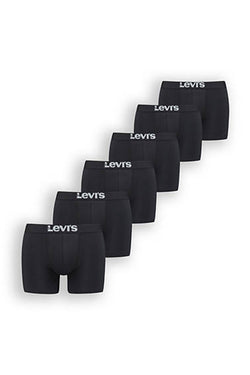 Levi's Solid Basic Briefs 6 pack Black